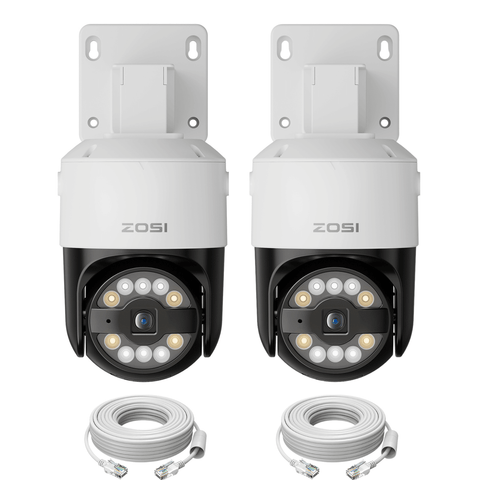 C296 4K/5MP PTZ PoE IP Camera + 60ft Ethernet Cable