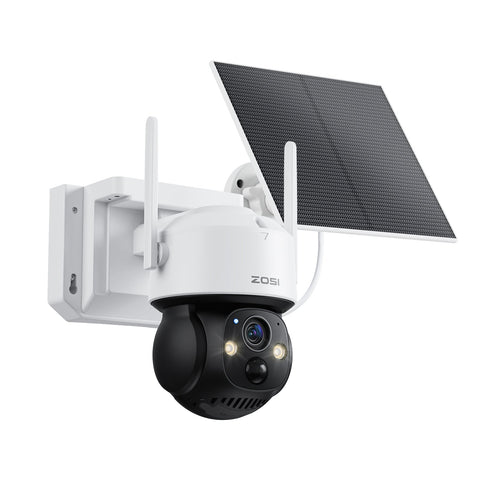C291 4MP Wireless Battery Camera + Solar Panel + 32GB Local Storage