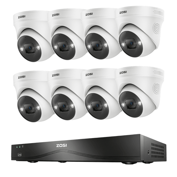 C225 4K 16CH PoE Security System + 16CH 4K PoE NVR with 4TB HDD