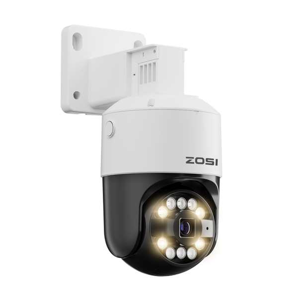 C296B 4K/5MP PTZ PoE Camera, Work with Network Video Recorder NVR