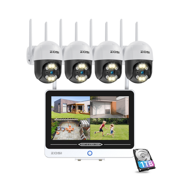 C289 3MP WiFi Security System + 12.5 inch LCD Monitor