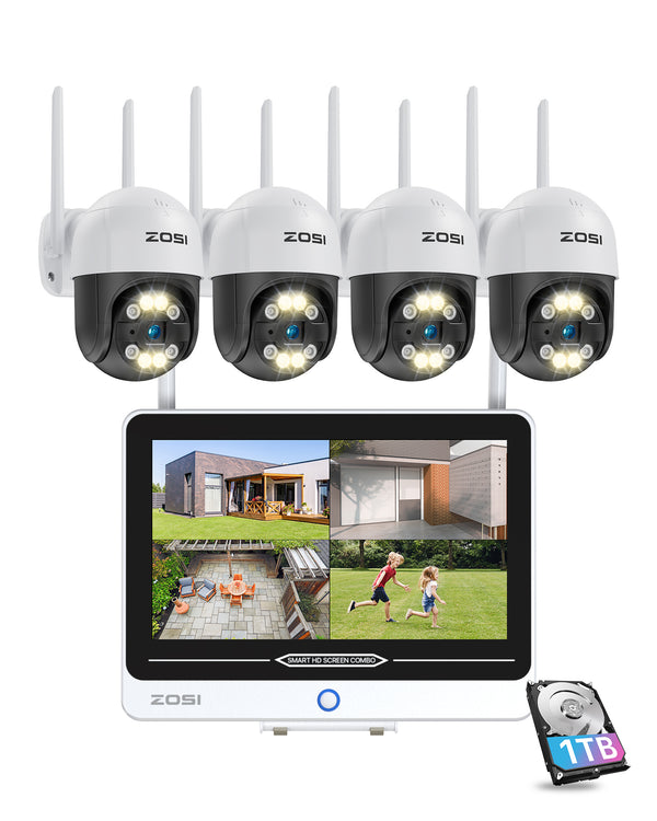 C289 3MP WiFi Security System + 12.5 inch LCD Monitor
