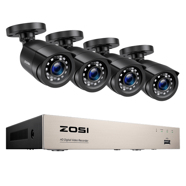 C106 8CH 1080P Full HD Security Camera System + Optional Hard Drive