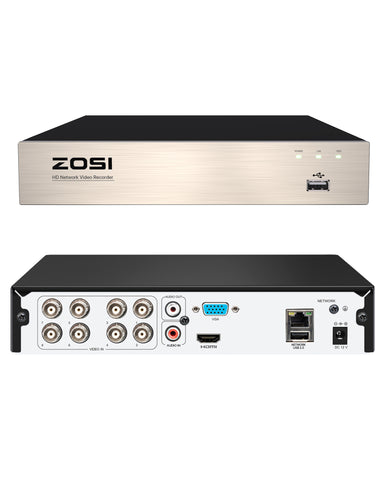 2MP 8 Channel Video Recorder DVR(ZR08VN)