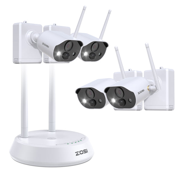 C309 3MP 4-Cam Wifi Camera + Base Station