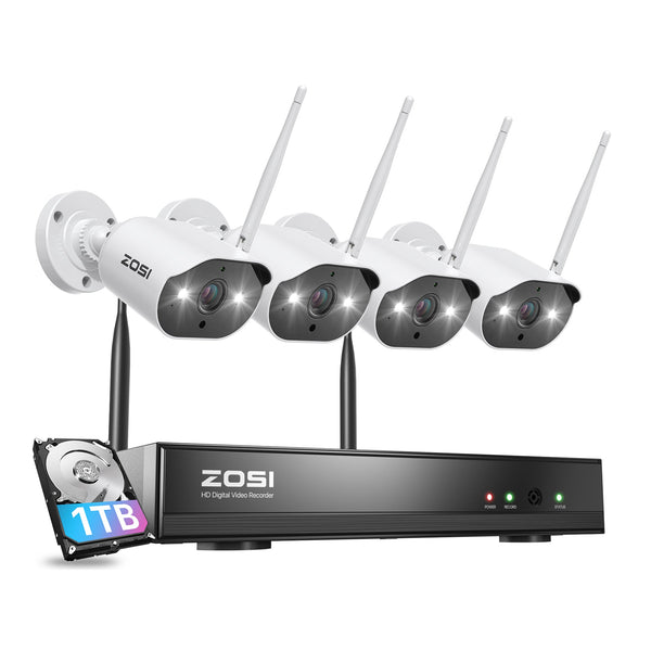 C302 3MP WiFi Security System + 1TB/2TB Hard Drive